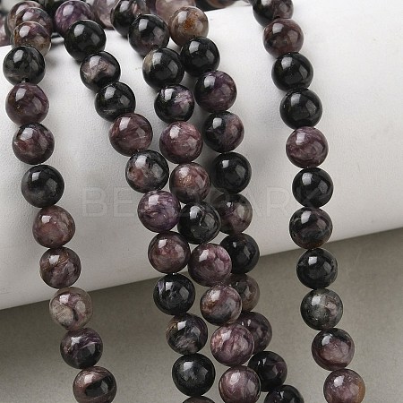 Natural Charoite Beads Strands GG-CBA6BAC-A05-1