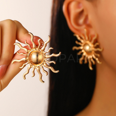304 Stainless Steel Stud Earrings FS-WG82045-08-1