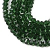 Transparent Glass Beads Strands GLAA-G125-01A-09-3