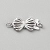 925 Sterling Silver Box Clasps STER-WH0004-062P-1