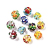 Handmade Two-Tone Lampwork Beads X-LAMP-T022-01A-12-1