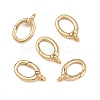 SHEGRACE Brass Spring Gate Rings XGRQ58246-764G-1