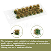 Resin Mini Grass Tufts AJEW-WH20120-10B-02-3