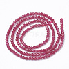 Natural Ruby Beads Strands X-G-Q961-30-2
