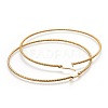 304 Stainless Steel Big Hoop Earrings EJEW-F188-24G-F-2