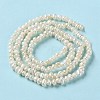 Natural Keshi Pearl Beads Strands PEAR-E018-64-3