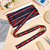 Cotton Herringbone Ribbon SRIB-WH0011-067A-5