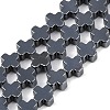Synthetic Non-magnetic Hematite Beads Strands G-J211-A01-03-1