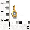 Ion Plating(IP) 304 Stainless Steel Rhinestone Pendants STAS-A104-11G-08-3