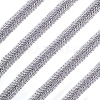 Metallic Centipede Braid Lace Trimming OCOR-WH0058-02P-1