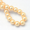 Baking Paint Glass Pearl Bead Strands HY-Q003-3mm-61-4