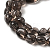 Natural Ice Obsidian Beads Strands G-P497-01A-15-5
