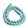 Assembled Synthetic Stone and Trochus Shell Beads Strands X-G-B128-08C-06-2