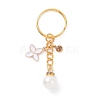 Acrylic Pearl Pendants Keychain KEYC-JKC00427-4