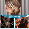 2Pcs Brass Hair Sticks OHAR-PH00001-5