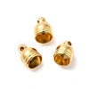 Rack Plating Brass Cord Ends KK-Q772-24G-2