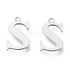 Tarnish Resistant 304 Stainless Steel Charms STAS-H112-S-P-1