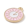 Alloy Enamel Pendants ENAM-Z010-30C-KCG-2