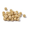 Flocky Acrylic Beads X-OACR-L011-C-18-1