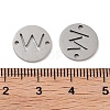 Non-Tarnish 201 Stainless Steel Hollow Flat Round Links FIND-R149-03W-P-3