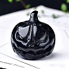 Natural Obsidian Ornament Home Desktop Decoration Craft PW-WG52939-05-1