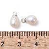 Natural Cultured Freshwater Pearl Pendants PALLOY-JF05438-02-3