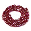 Electroplate Glass Beads Strands LS-EGLA-A044-P3mm-B02-3