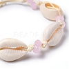 Adjustable Braided Bead Bracelets BJEW-JB05309-M-3