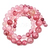Natural Green Jade Graduated Beads Strands GG-CBA2AE1-A06-F-5