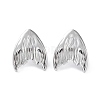 Non-Tarnish 304 Stainless Steel Stud Earrings EJEW-H115-27P-1