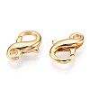 Brass Lobster Claw Clasps KK-N254-15G-2