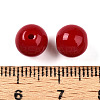 Opaque Solid Color Glass Beads X1-GLAA-N007-8mm-A03-3