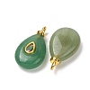 Natural Green Aventurine Pendants GG-CBAA798-01G-06-3