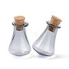 Glass Cork Bottles LS-AJEW-O032-01H-1