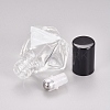 8ml Refillable Glass Empty Roller Ball Bottle X-MRMJ-WH0059-74-2