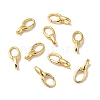 Brass Spring Gate Rings KK-J301-04G-2