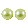 ABS Plastic Imitation Pearl Cabochons SACR-S738-10mm-Z18-1