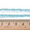 Electroplate Transparent Glass Beads Strands EGLA-P061-04C-AB20-4