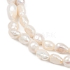 Natural Cultured Freshwater Pearl Beads Strands PEAR-P064-20H-01A-4