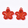 Transparent Acrylic Pendants TACR-S133-078-2