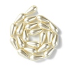 Glass Pearl Beads X-HY-AB426-EM107-3