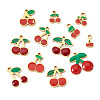 12Pcs 12 Styles 304 Stainless Steel Enamel Charms STAS-TA0003-33-2