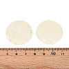 Spray Painted Natural Capiz Shell Disc Links Connector Charms SSHEL-T017-32H-3