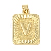 Rack Plating Brass Pendants KK-B092-42G-V-1