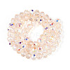 Transparent Glass Beads Strands EGLA-N016-8mm-07-3