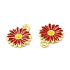 Alloy Enamel Charms FIND-H035-01E-LG-3