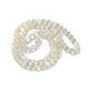 Electroplate Glass Beads Strands EGLA-C010-01A-HR03-2