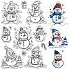 Plastic Stamps DIY-WH20018-0233-1