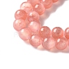 Natural Selenite Beads Strands G-C142-01B-12-2