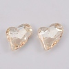 K9 Glass Rhinestone Pendants GLAA-F083-01B-06-1